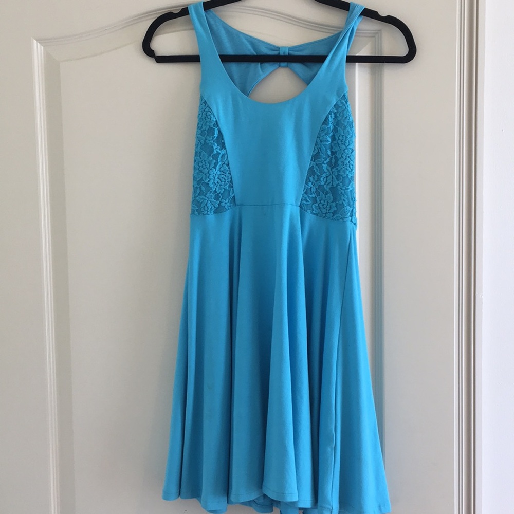 Blue formal dress